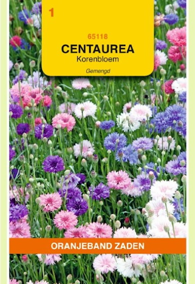 Cornflower Double Mix (Centaurea) 325 seeds OBZ